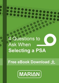 Free eBook - 4 Questions to Ask When Selecting a PSA