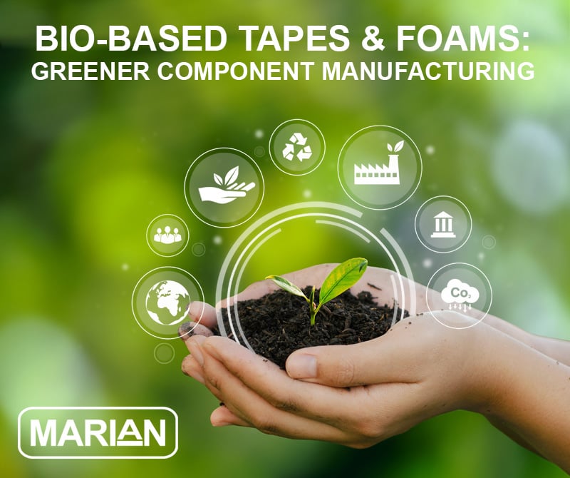 Bio-Based Tapes and Foams: Greener Component Manufacturing