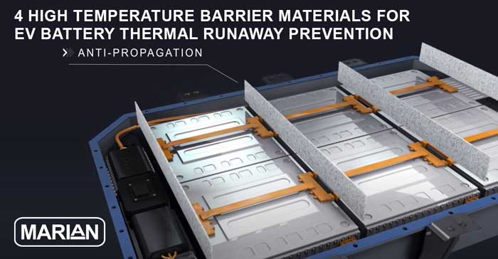 4 High Performance Thermal Barrier Materials for EV Battery