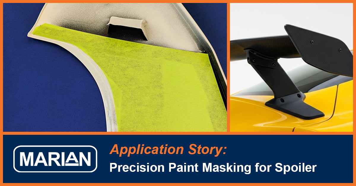 Application Story: Precision Paint Masking for Molded Spoiler